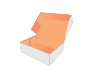Custom Printed Four Corner Cake Boxes 