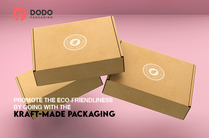 Promote The Eco-Friendliness by Going with The Kraft Packaging Boxes