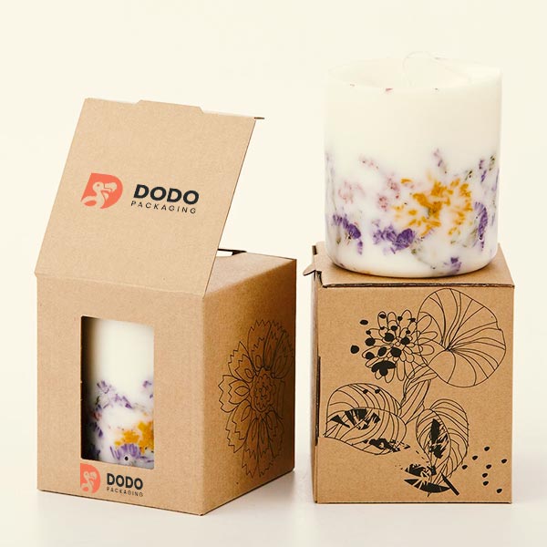 Printed candle boxes