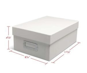 White Photo Boxes 