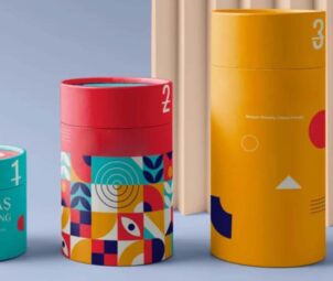 Cardboard Canister Packaging 